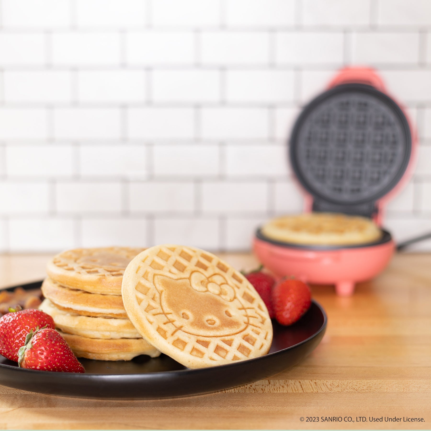 Hello Kitty Mini Waffle Maker - 图片 5