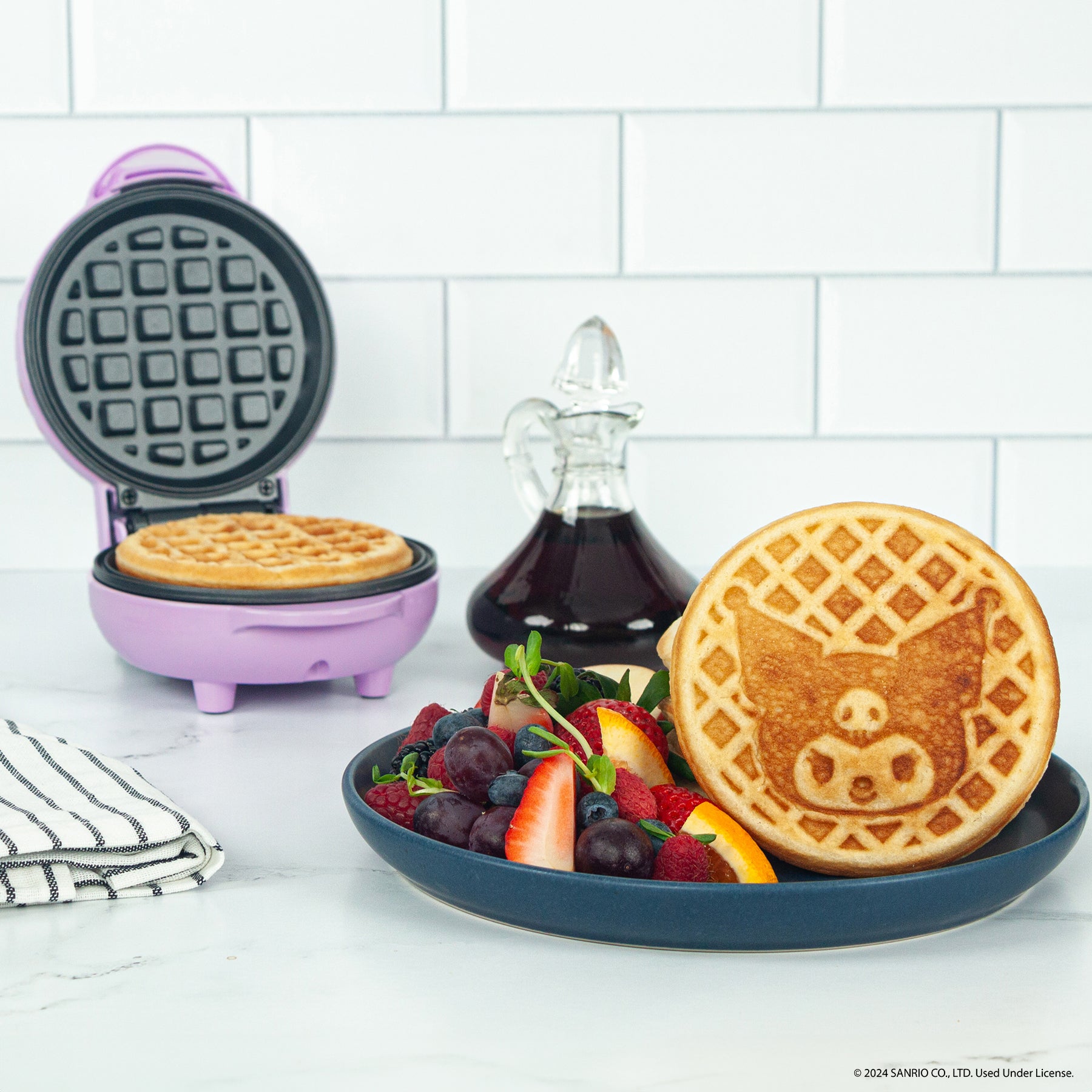 Kuromi Mini Waffle Maker - 图片 3