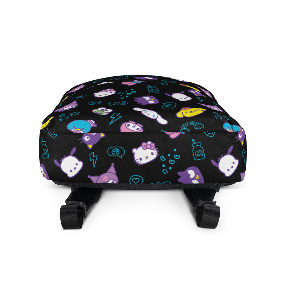 Hello Kitty and Friends Electric Doodle All-over Print Backpack - 图片 5