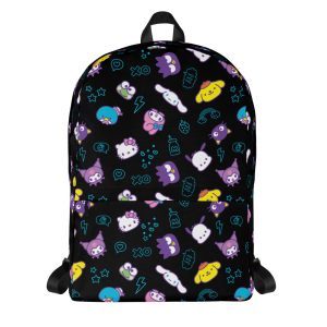 Hello Kitty and Friends Electric Doodle All-over Print Backpack