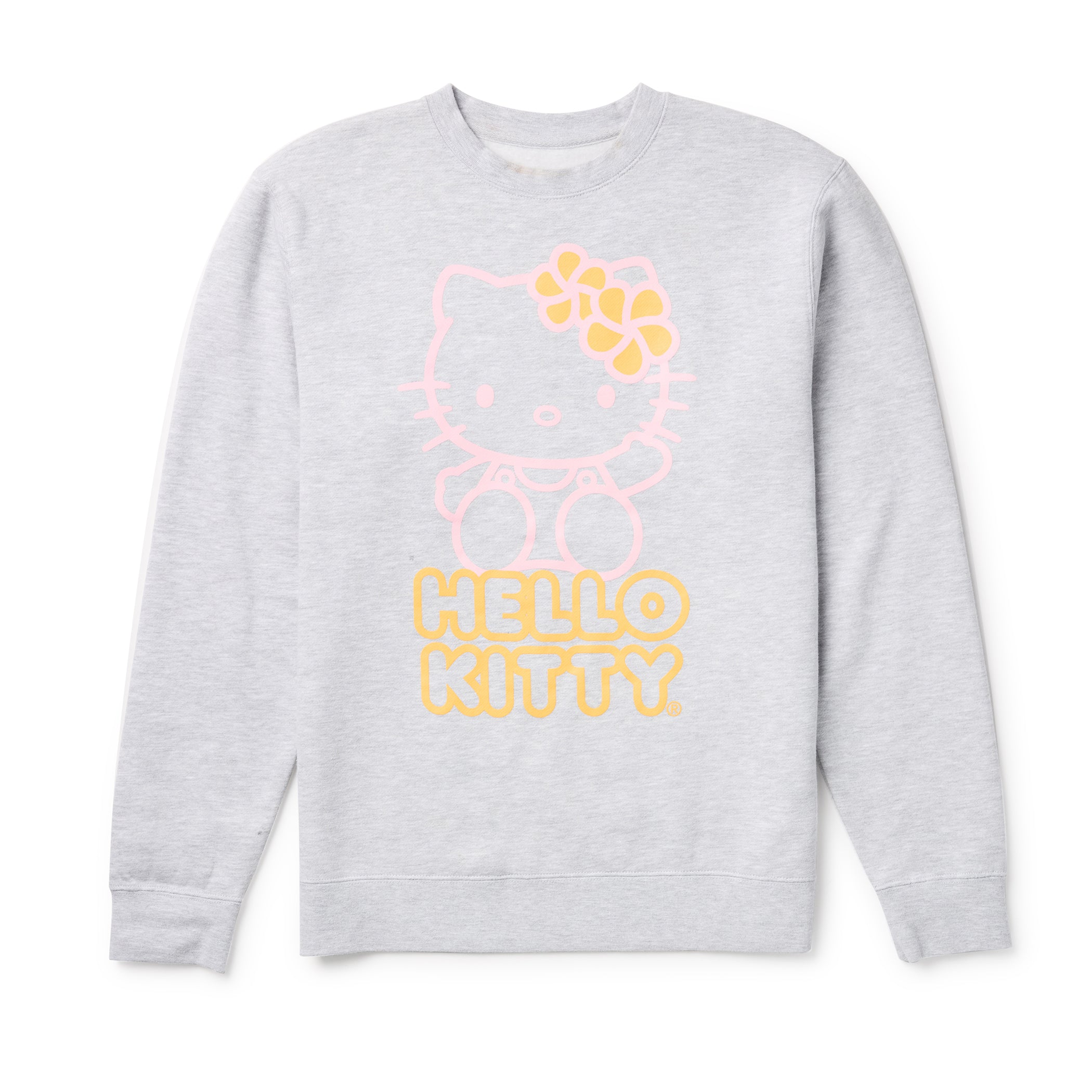 Hello Kitty x Aloha Collection Crew Sweatshirt (Grey)
