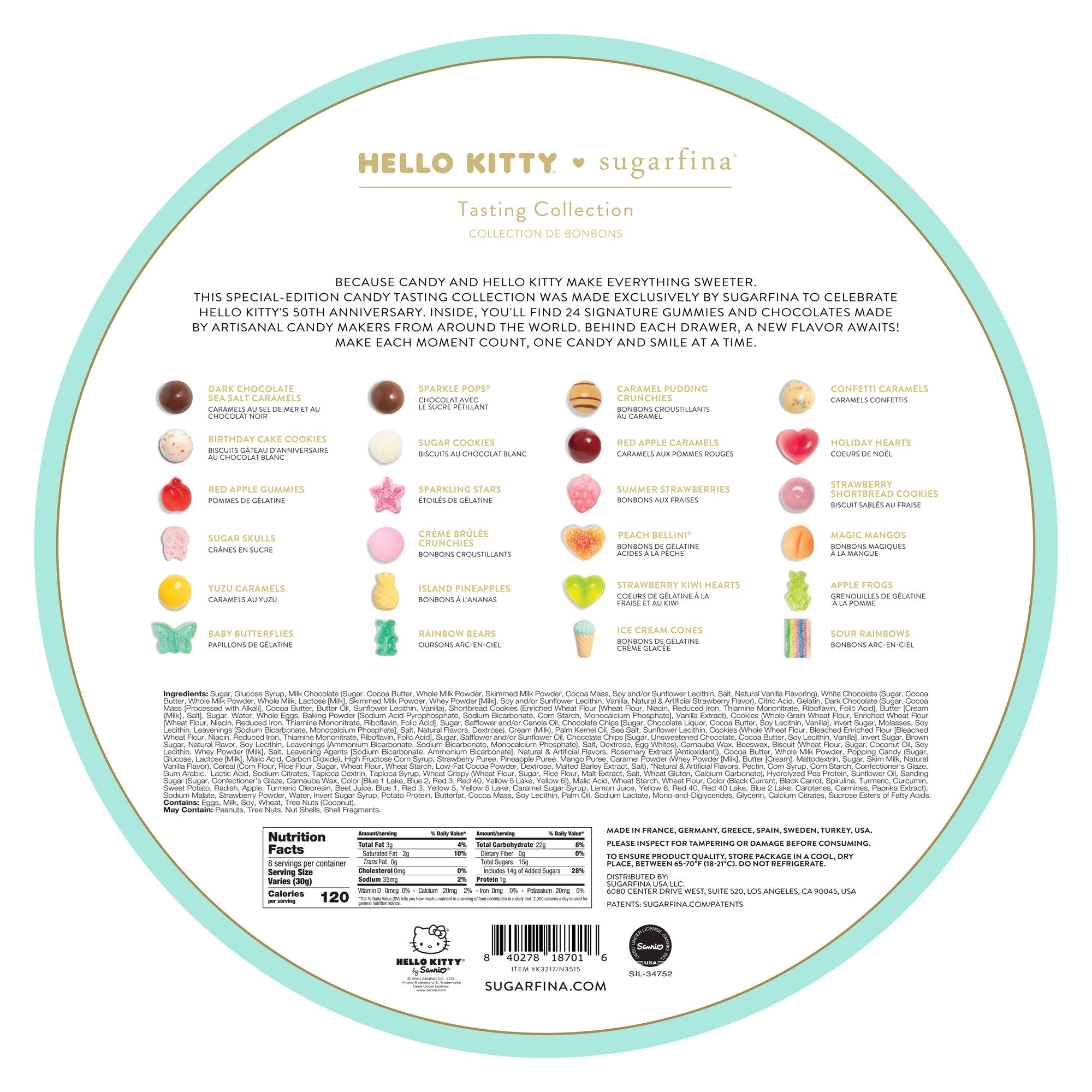 Hello Kitty x Sugarfina Holiday Candy Advent Calendar - 图片 5