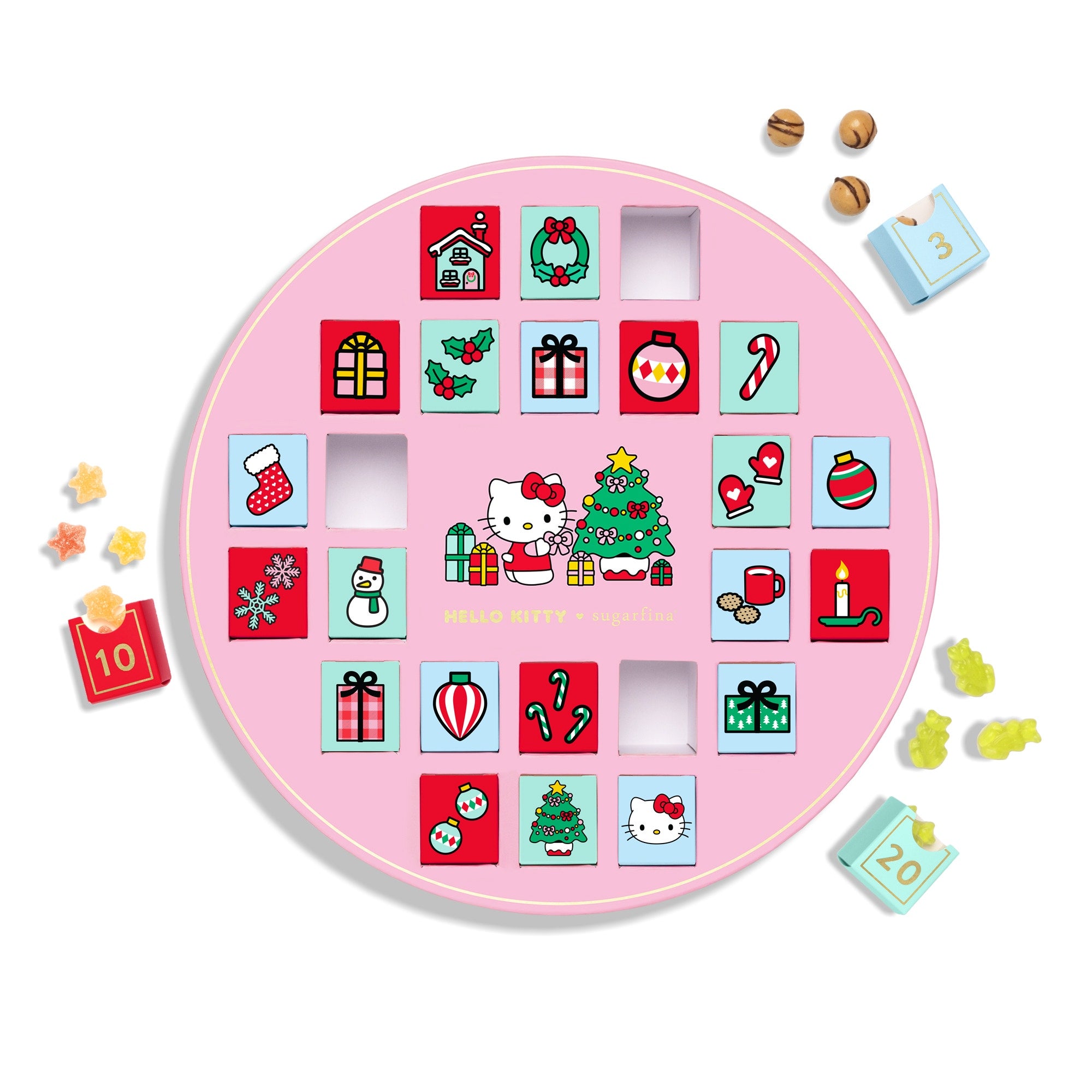 Hello Kitty x Sugarfina Holiday Candy Advent Calendar - 图片 2