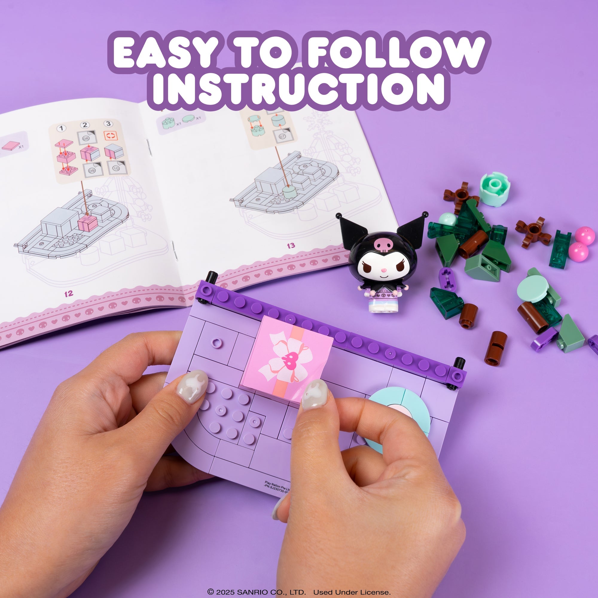 Kuromi Building Blocks Set (Holiday Collection) - 图片 6