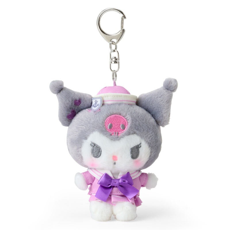 Kuromi Plush Mascot Keychain (Sailor Series)