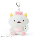 Gaopowerroo & Piyo Plush Mascot Keychain (Omelette Rice Series)