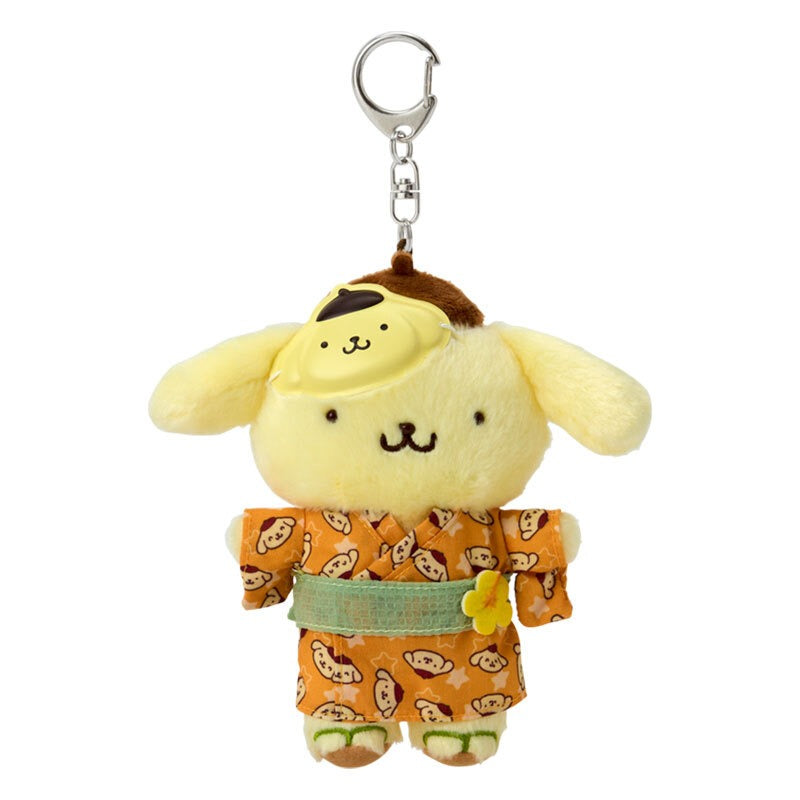 Pompompurin Plush Mascot Keychain (Summer Festival Series)