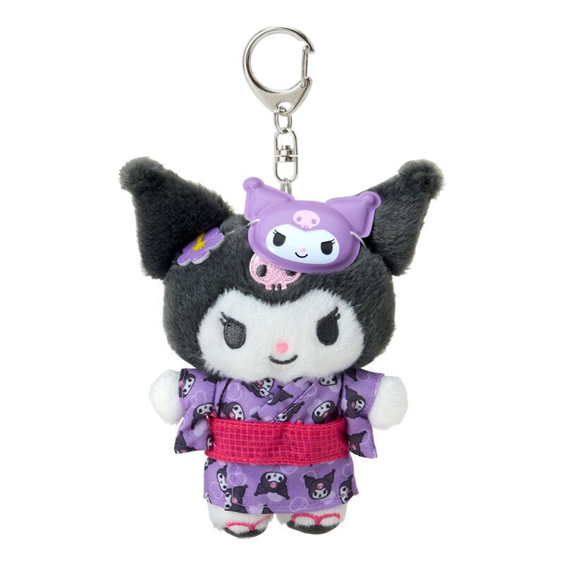 Kuromi Plush Mascot Keychain (Summer Festival Series)