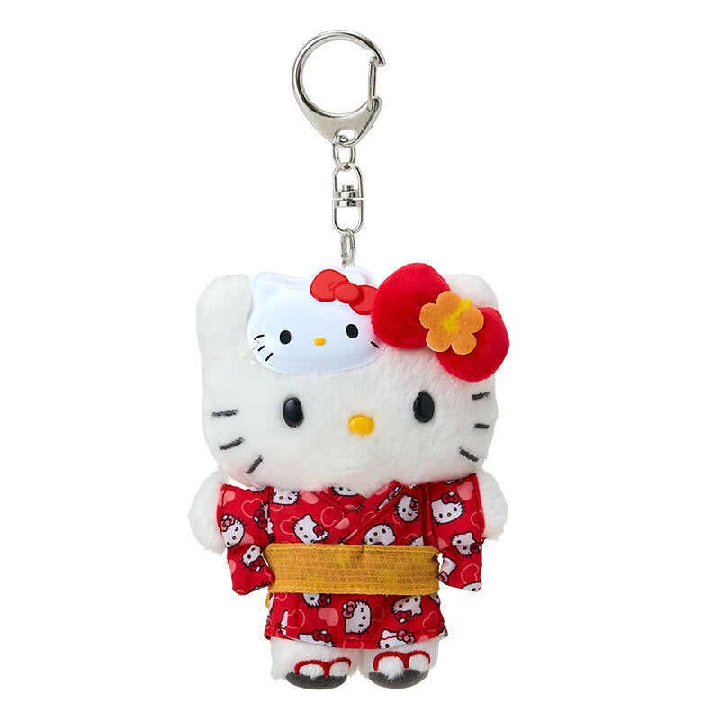 Hello Kitty Plush Mascot Keychain (Summer Festival Series)