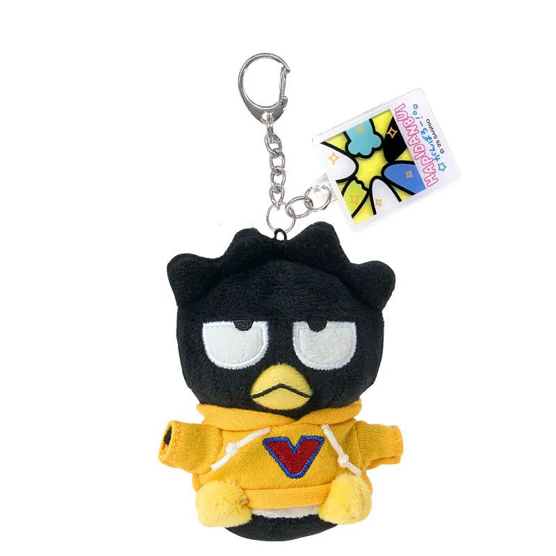 Badtz-maru Plush Mascot Keychain (All Together Hapidanbui Design Series)