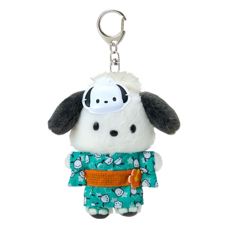 Pochacco Plush Mascot Keychain (Summer Festival Series)