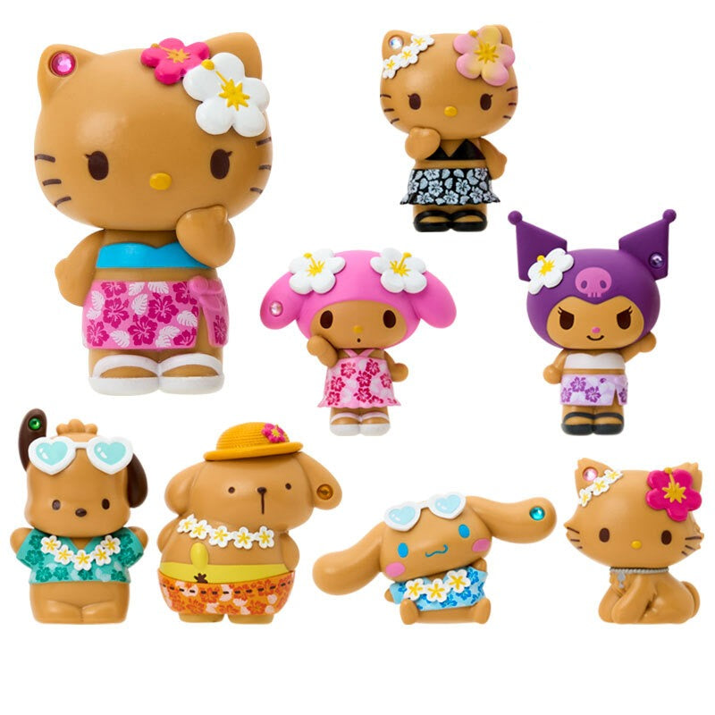 Sanrio Characters Mini Figurine Blind Box (Suntan Series)