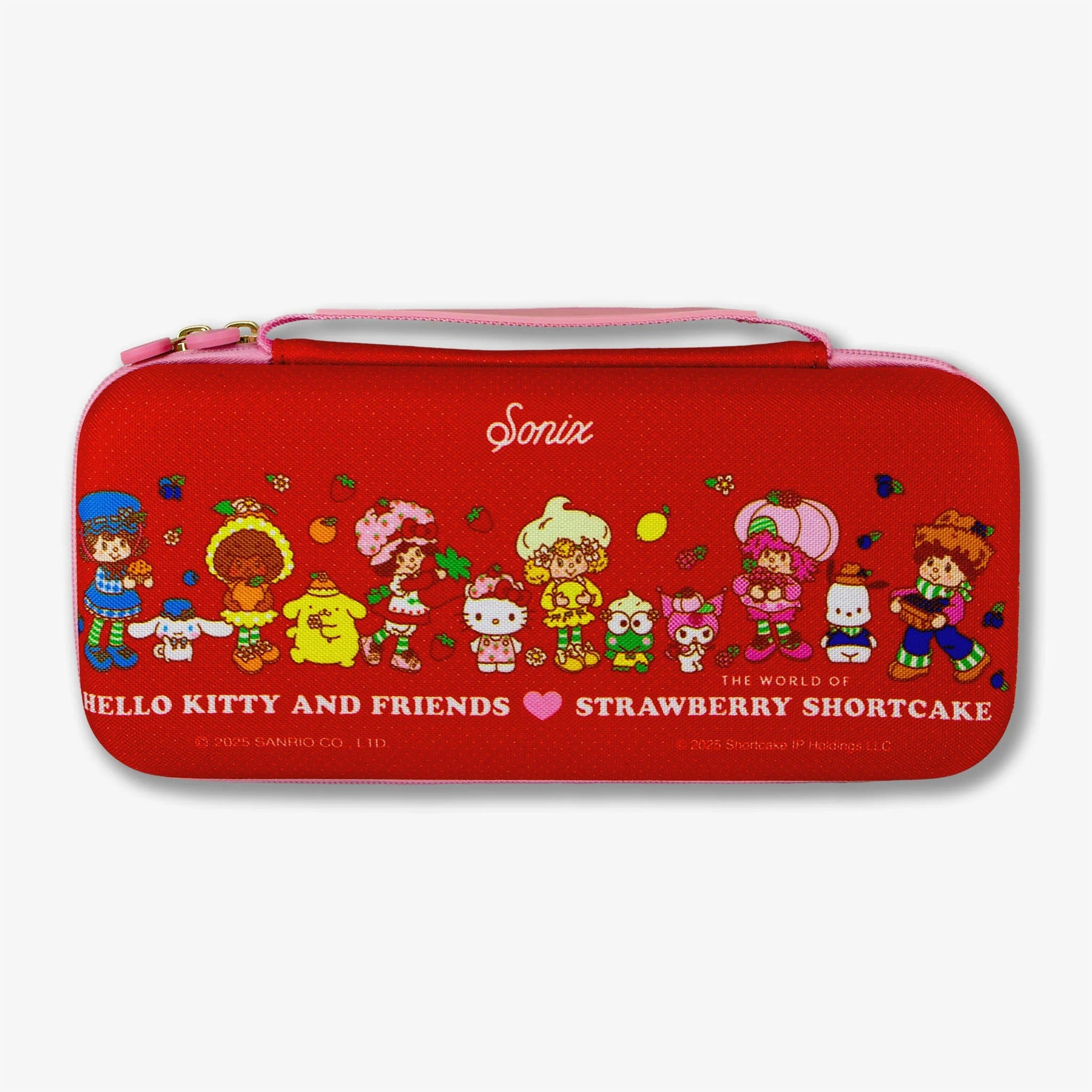 Hello Kitty and Friends x Sonix Strawberry Shortcake Portable Gaming Carrying Case