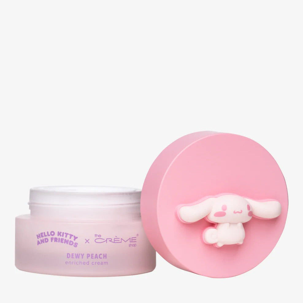 Hello Kitty and Friends x The Crème Shop Dewy Peach Enriched Cream