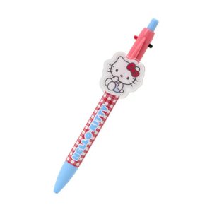 Hello Kitty 2-Color Gingham Retractable Pen