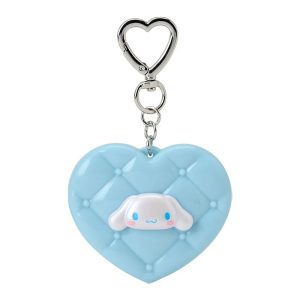 Cinnamoroll Quilted Mini Mirror Keychain