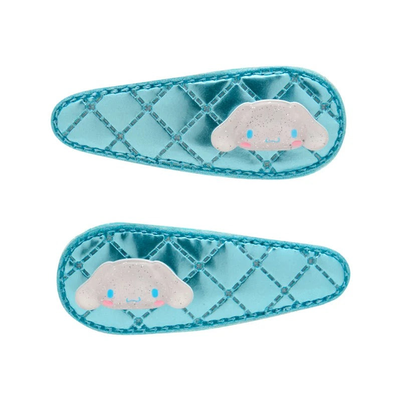 Cinnamoroll 2-pc Quilted Hair Clip Set