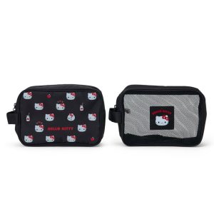 Hello Kitty 2-pc Travel Pouch Set