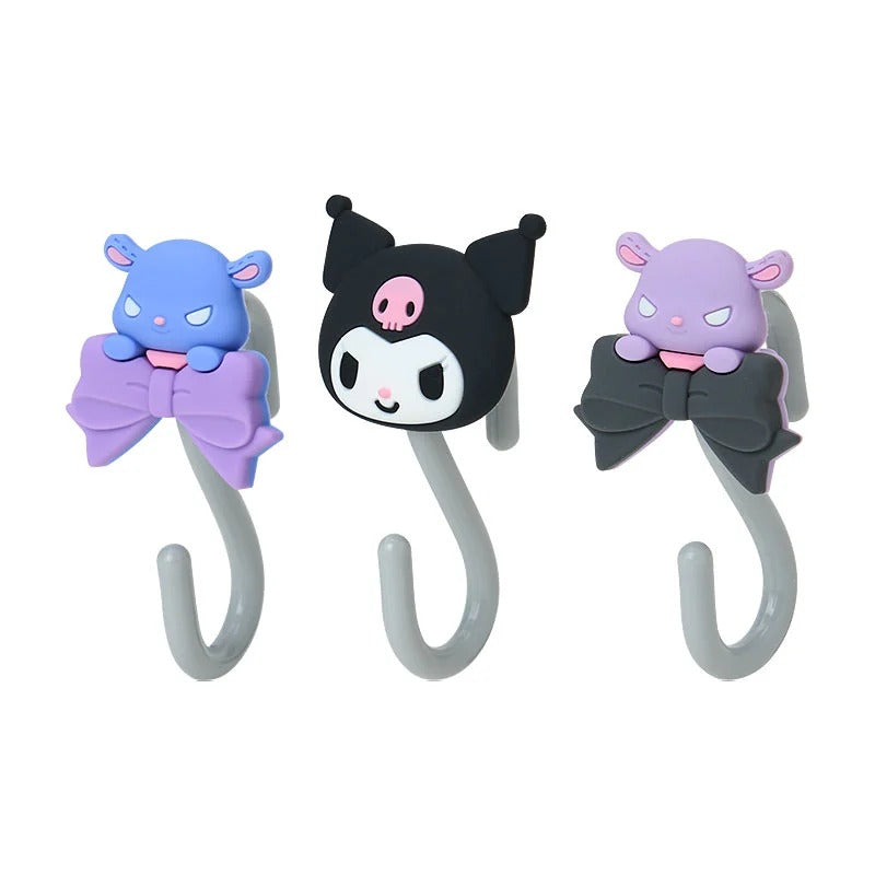 Kuromi OSHI Grid System S-Hook (Set of 3)