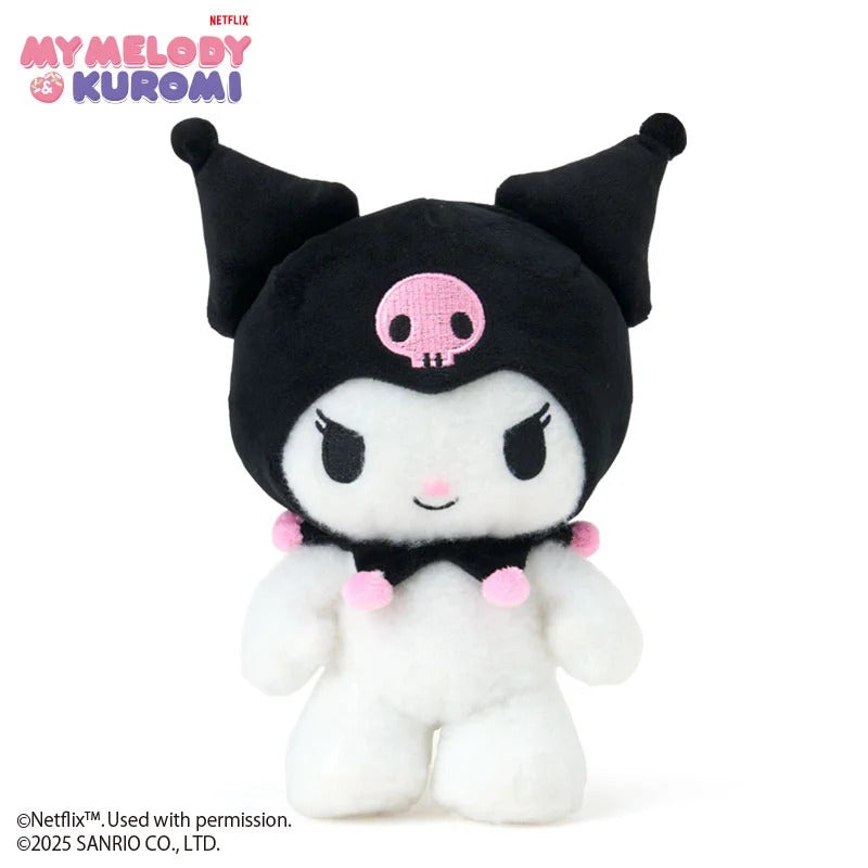 Kuromi 8" Posable Plush (My Melody & Kuromi Netflix Series)