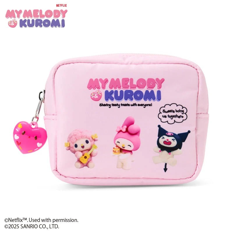 My Melody & Kuromi Mini Zipper Pouch (My Melody & Kuromi Netflix Series)