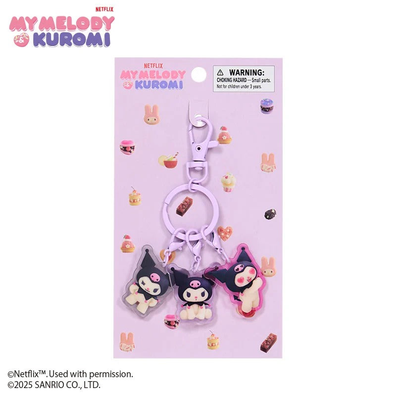 Kuromi Acrylic Keychain (My Melody & Kuromi Netflix Series)