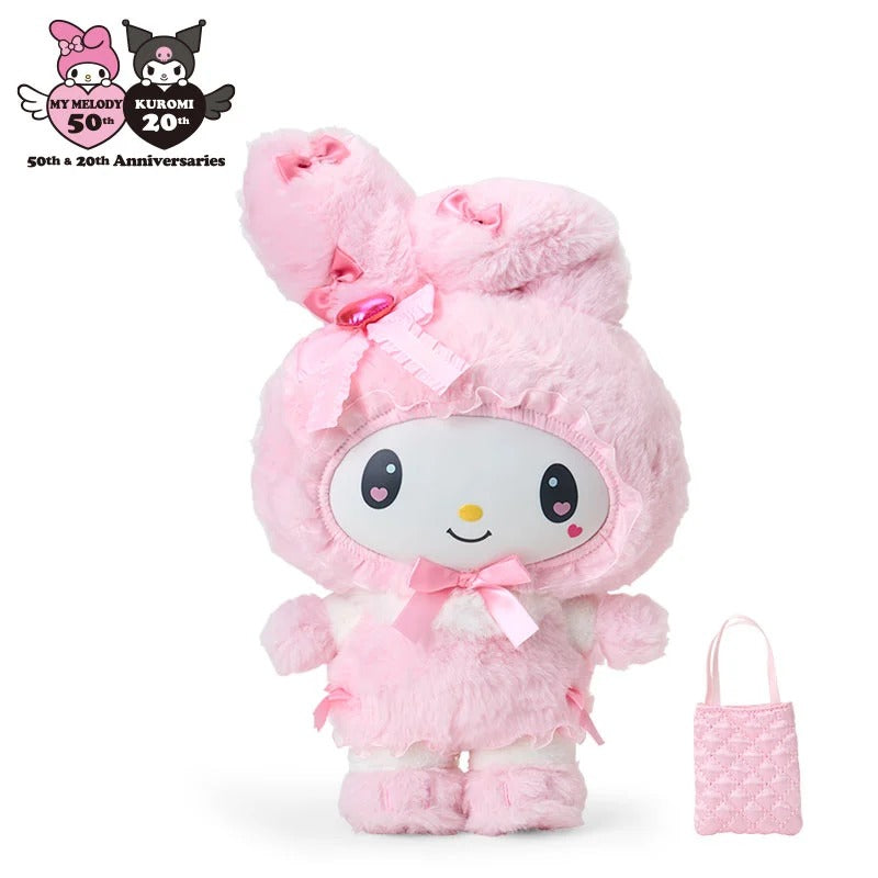 My Melody 14" Boxed Plush Figurine (My Melody 50th & Kuromi 20th Anniv. Melo Series)