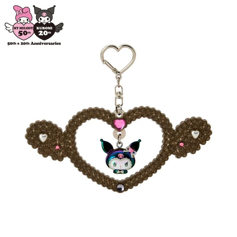 Kuromi Bag Charm (My Melody 50th & Kuromi 20th Anniv. Melo Series)