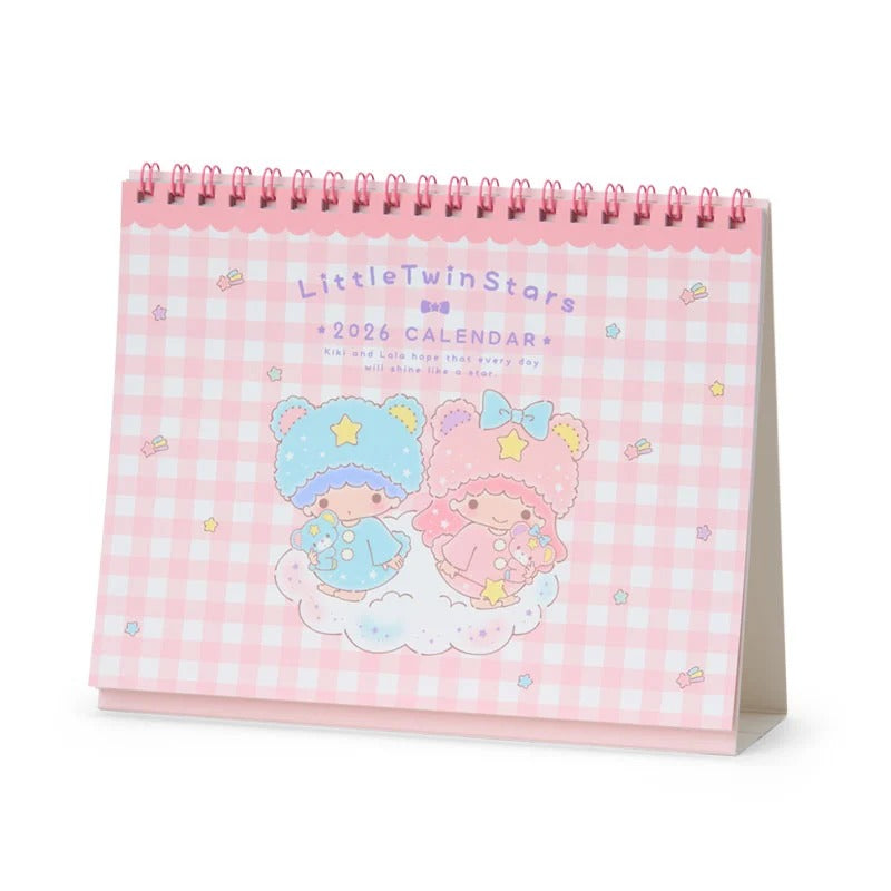 LittleTwinStars 2026 Desk Calendar