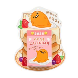 Gudetama 2026 Daily Wall Calendar