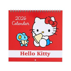 Hello Kitty 2026 Wall Calendar