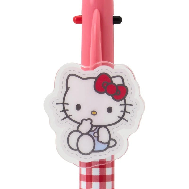 Hello Kitty 2-Color Gingham Retractable Pen - 图片 2