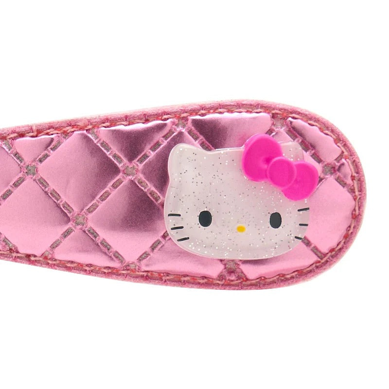 Hello Kitty 2-pc Quilted Hair Clip Set (Pink) - 图片 3