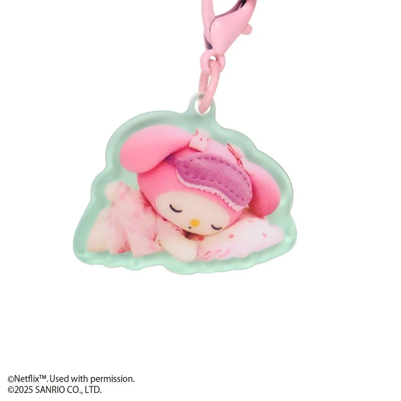 My Melody Acrylic Keychain (My Melody & Kuromi Netflix Series) - 图片 5