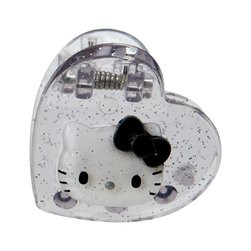 Hello Kitty 4-pc Mini Glitter Hair Clip Set (Silver) - 图片 5