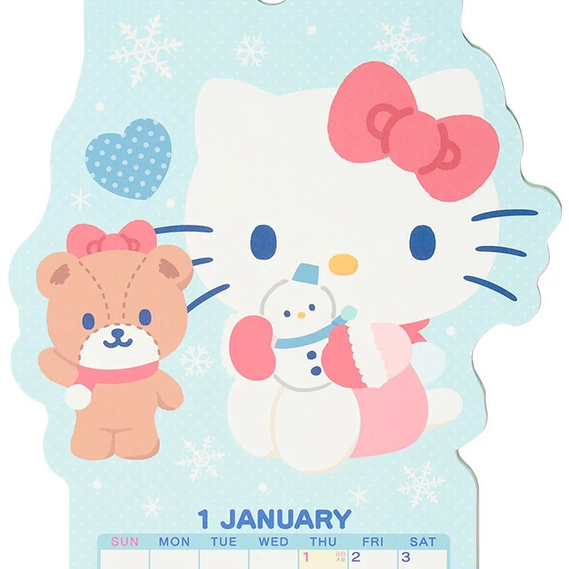 Hello Kitty 2026 Die-Cut Wall Calendar - 图片 7
