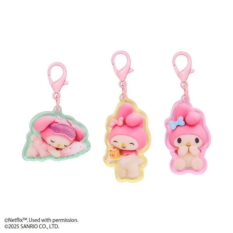 My Melody Acrylic Keychain (My Melody & Kuromi Netflix Series) - 图片 3