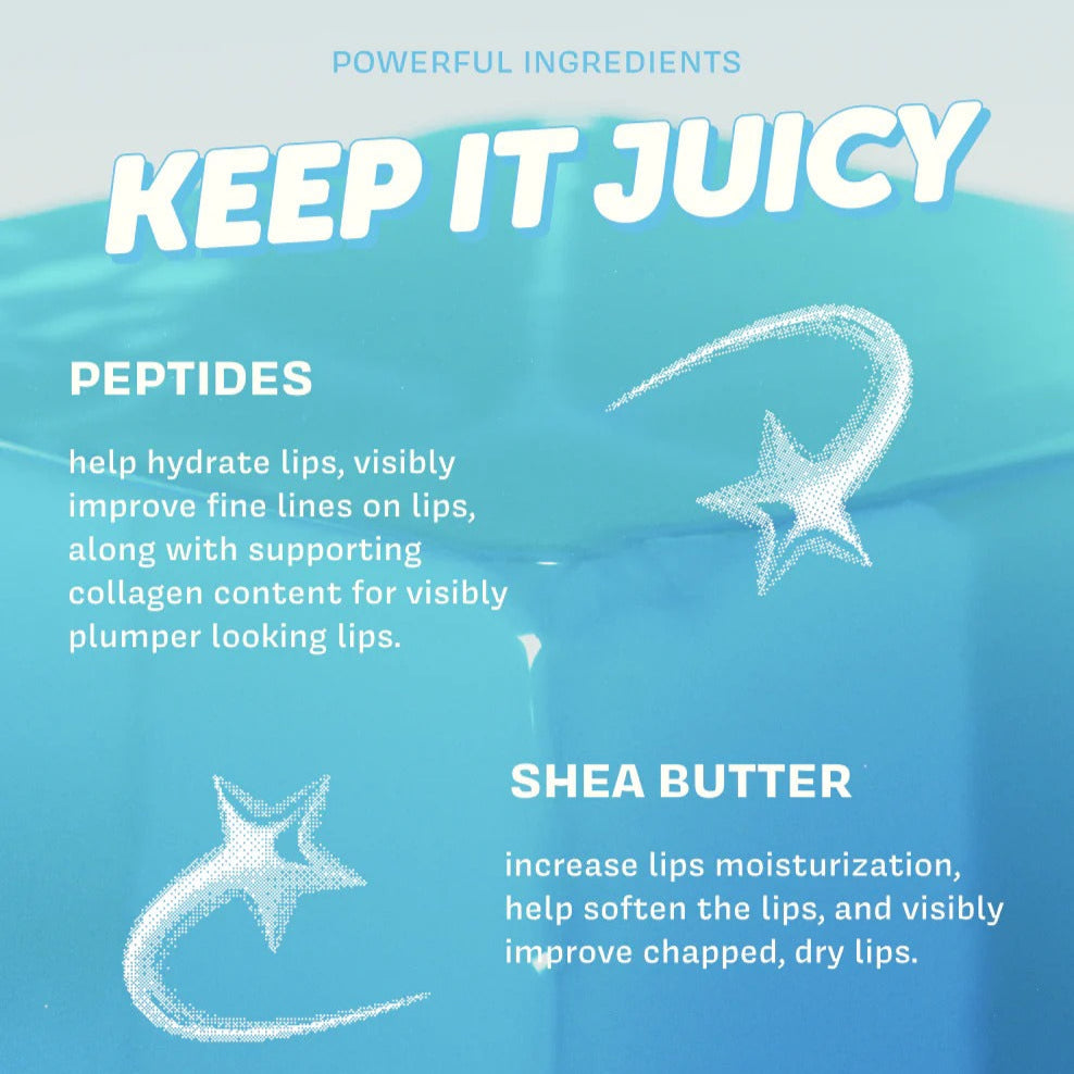 Cinnamoroll x The Crème Shop Gloss Jelly Tinted Peptide Lip Glaze (Crystal Blue) - 图片 5