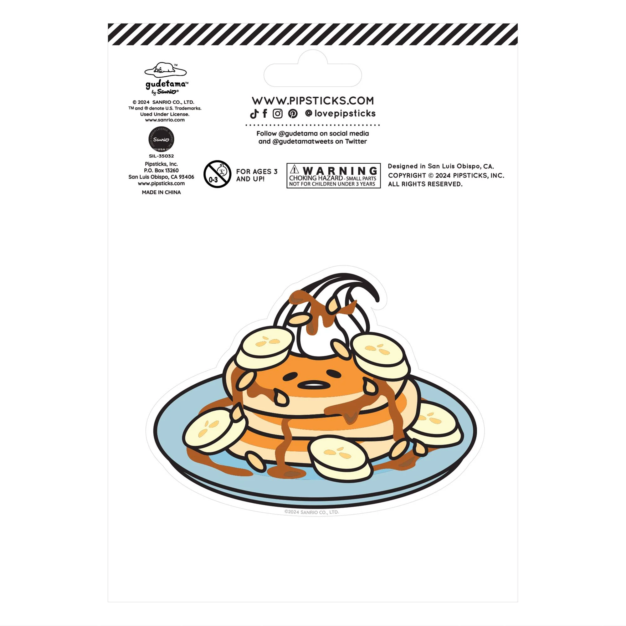Gudetama x Pipsticks Breakfast Buffet Scratch 'n Sniff (2ct) - 图片 2
