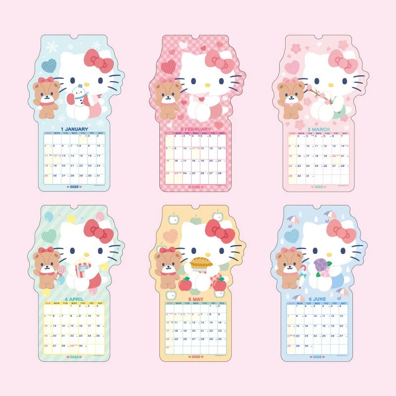 Hello Kitty 2026 Die-Cut Wall Calendar - 图片 10