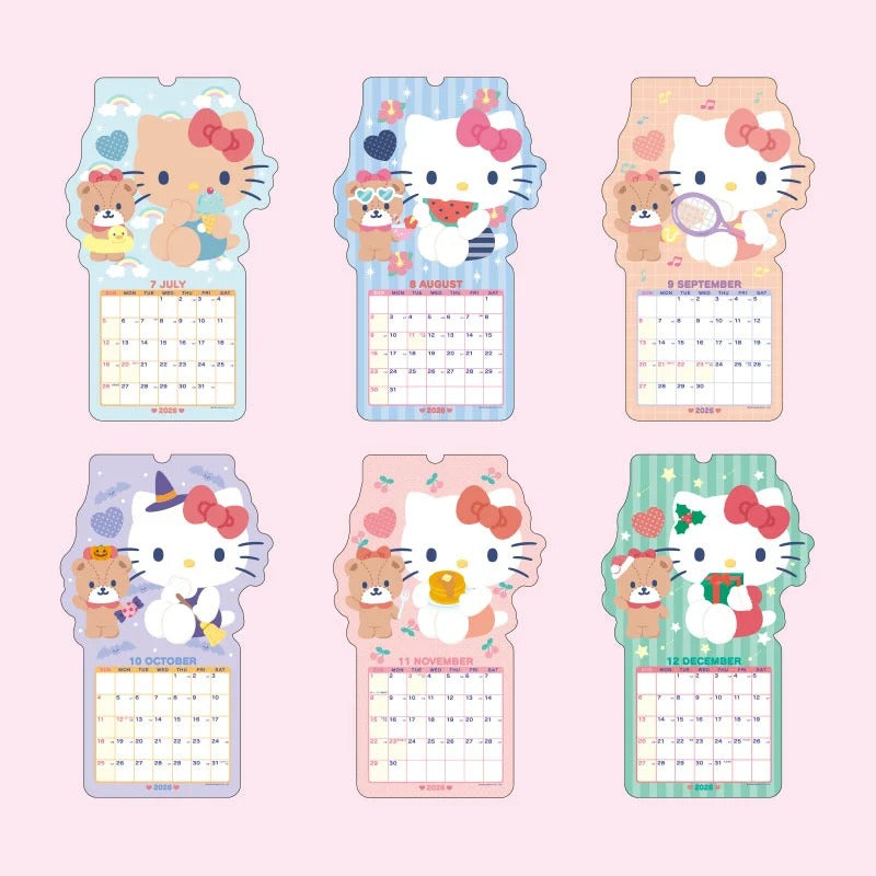 Hello Kitty 2026 Die-Cut Wall Calendar - 图片 11