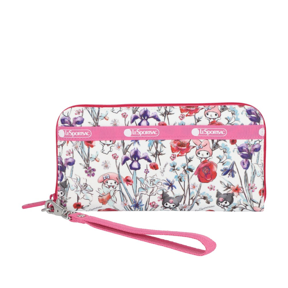 My Melody & Kuromi x LeSportsac Tech Wallet Wristlet