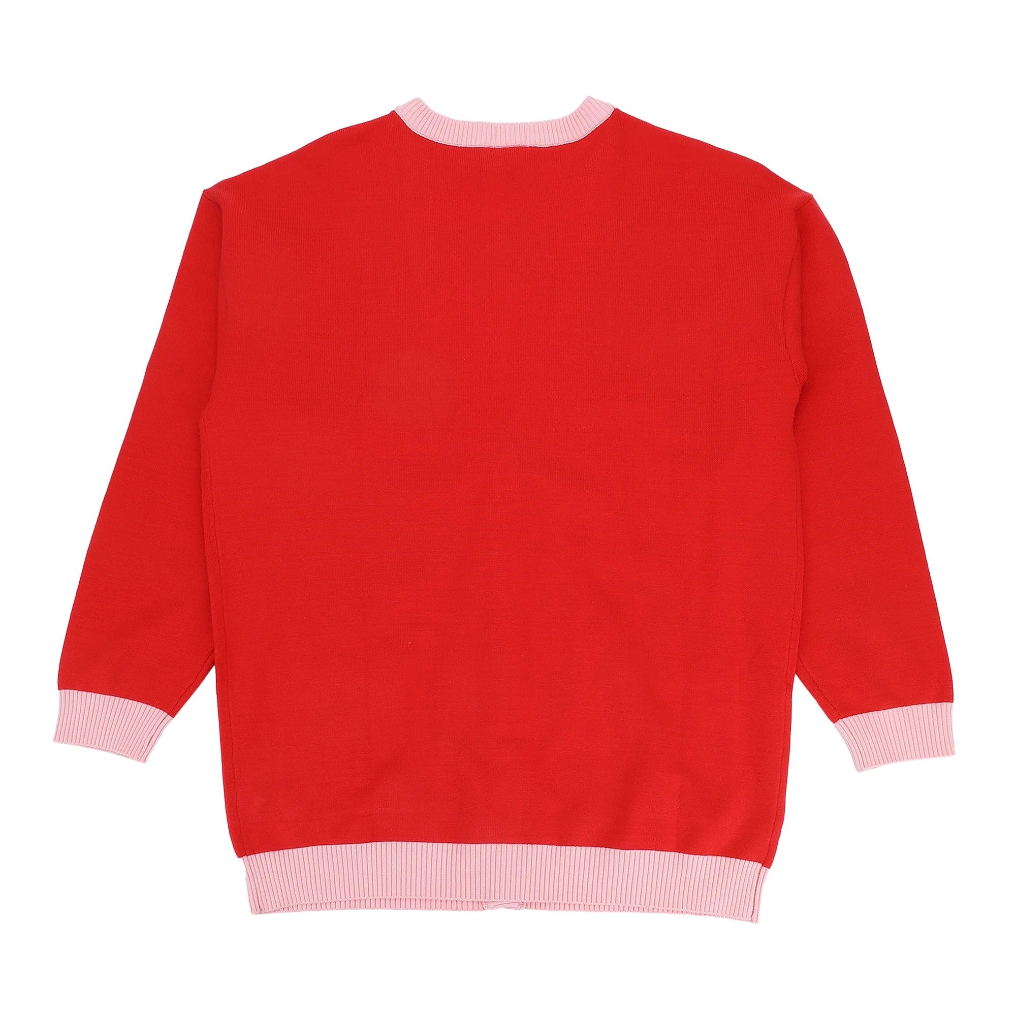 Hello Kitty Cozy Knit Cardigan (Pink Hearts) - 图片 4