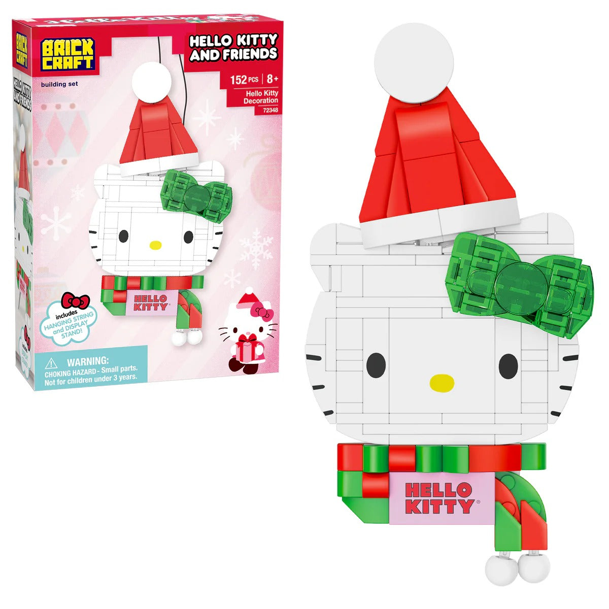 Hello Kitty Holiday Santa Decoration Building Set - 图片 3