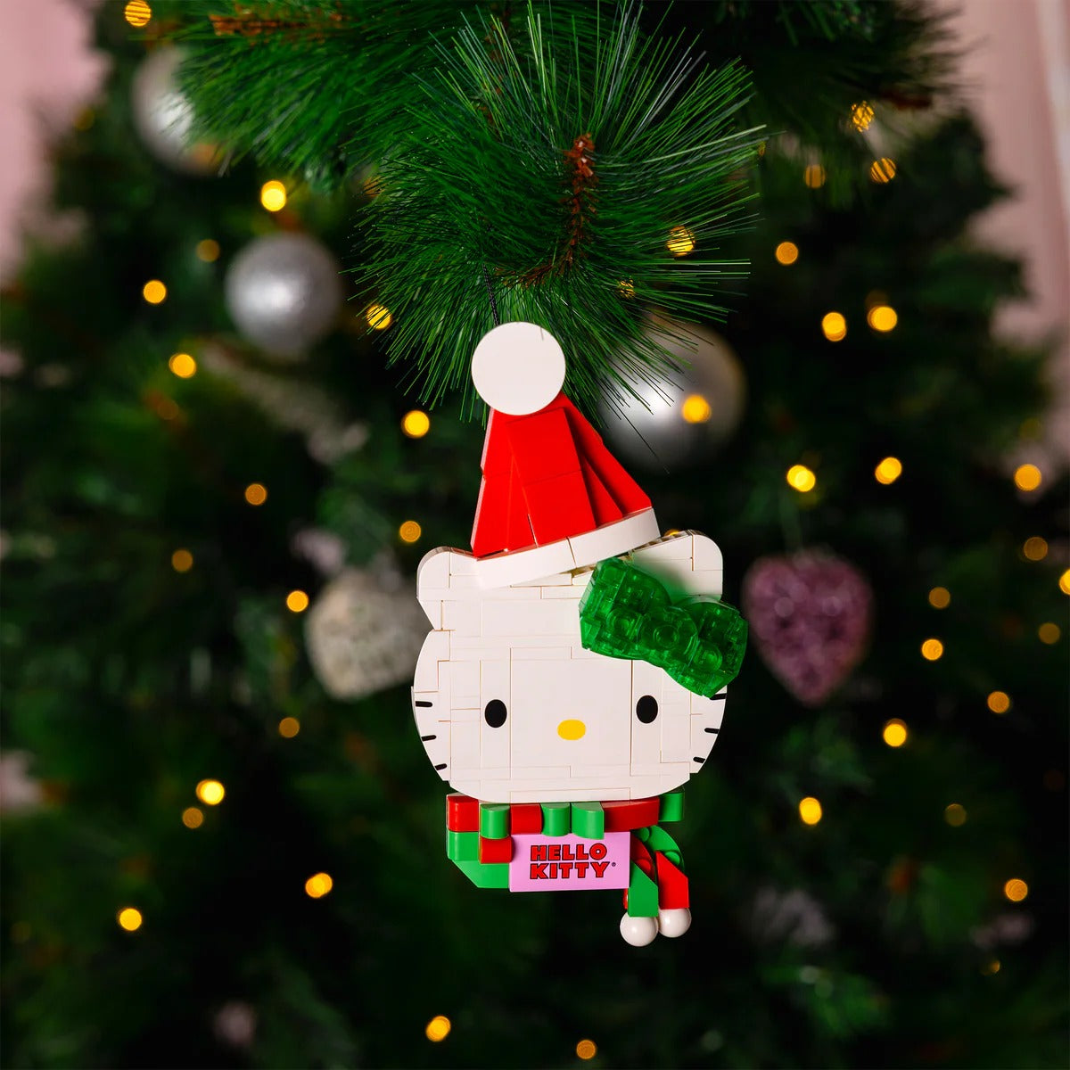 Hello Kitty Holiday Santa Decoration Building Set - 图片 4