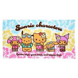 Sanrio Characters Bath Towel (Suntan Series)