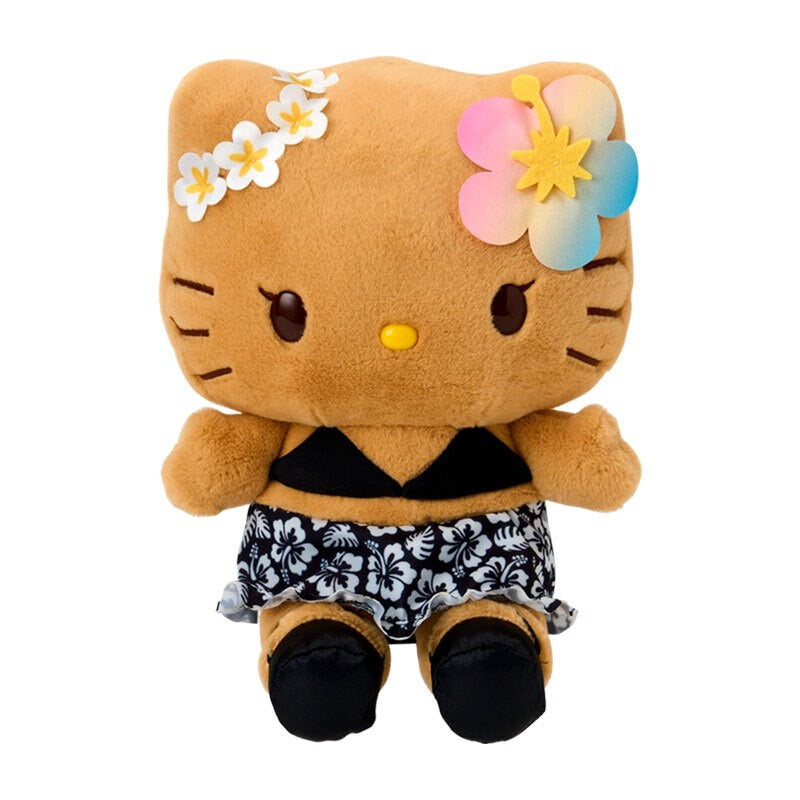 Hello Kitty Black 8" Plush (Suntan Series)
