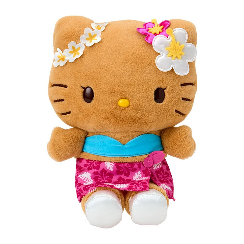 Hello Kitty Pink 8" Plush (Suntan Series)