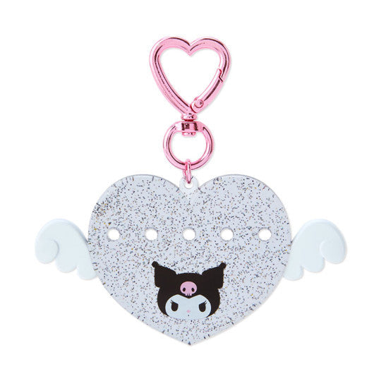 Kuromi Customizable Heart Keychain (My Pachirun Series)