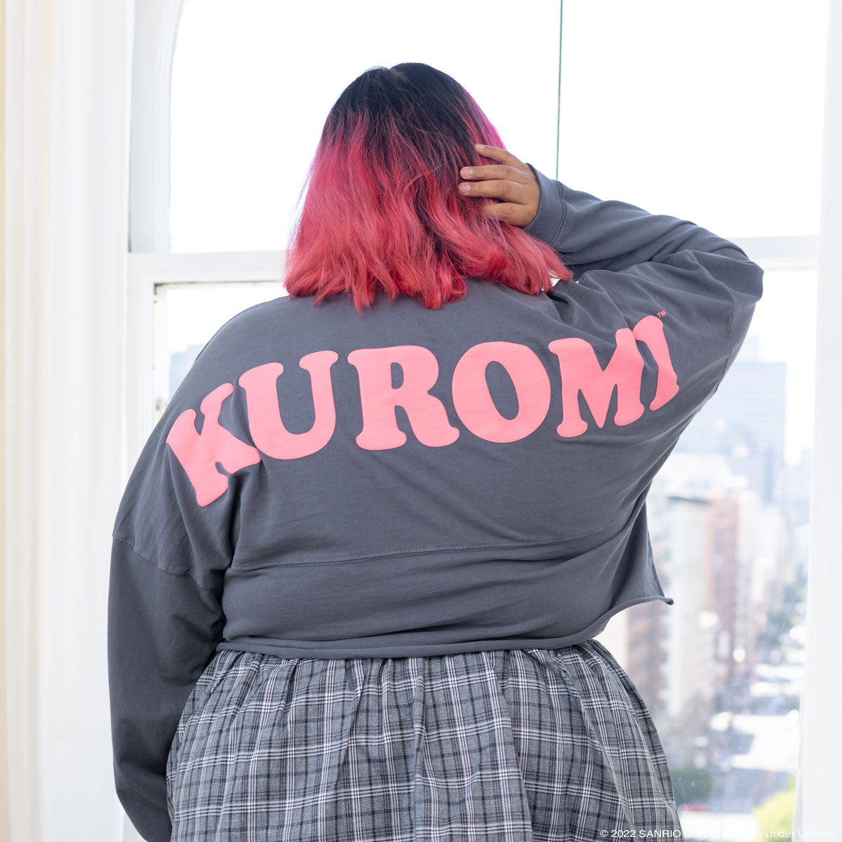 Kuromi JapanLA Cropped Spirit Jersey - 图片 2